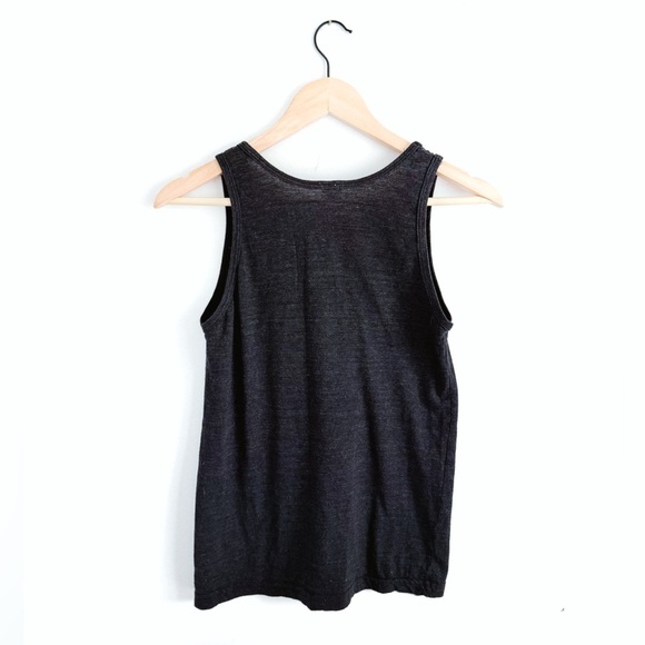 Locomotive Clothing 🇨🇦 Unisex Black Heather Tank ‘Warm Hearts’ - Size XS - Picture 5 of 5